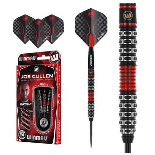 Joe Cullen items vind je online hier of fysiek bij Darts Store